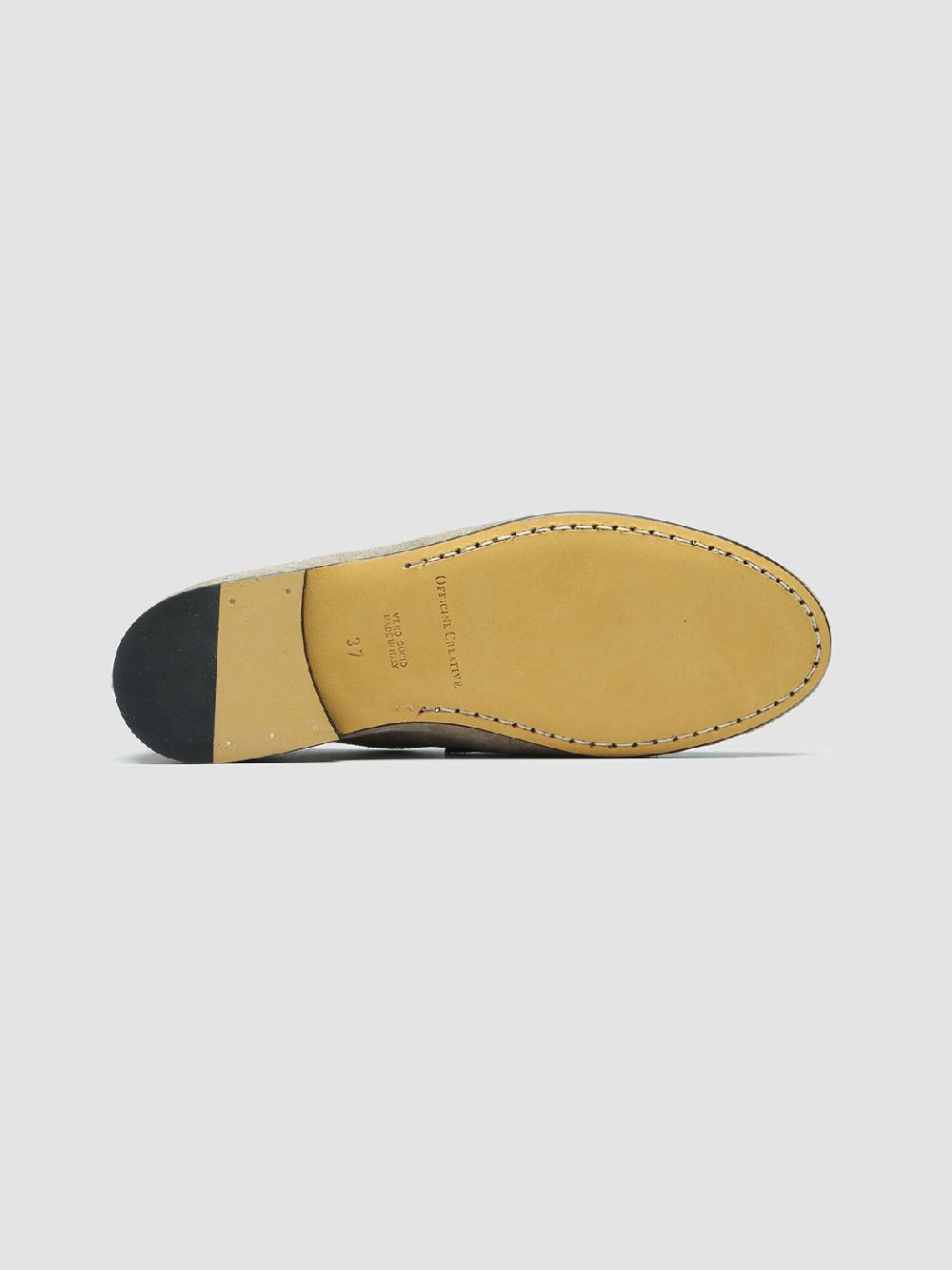 Officine Creative BLAIR 001 Mocassini in Pelle Scamosciata Tortora Ritorno libero
