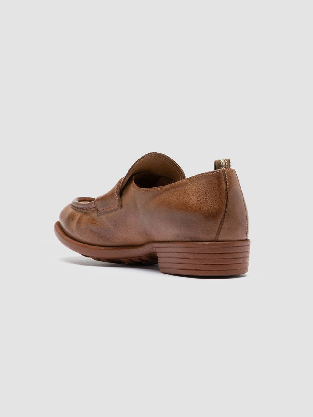 Officine Creative CALIXTE 020 Mocassini in Pelle Marrone Ultimi tre giorni