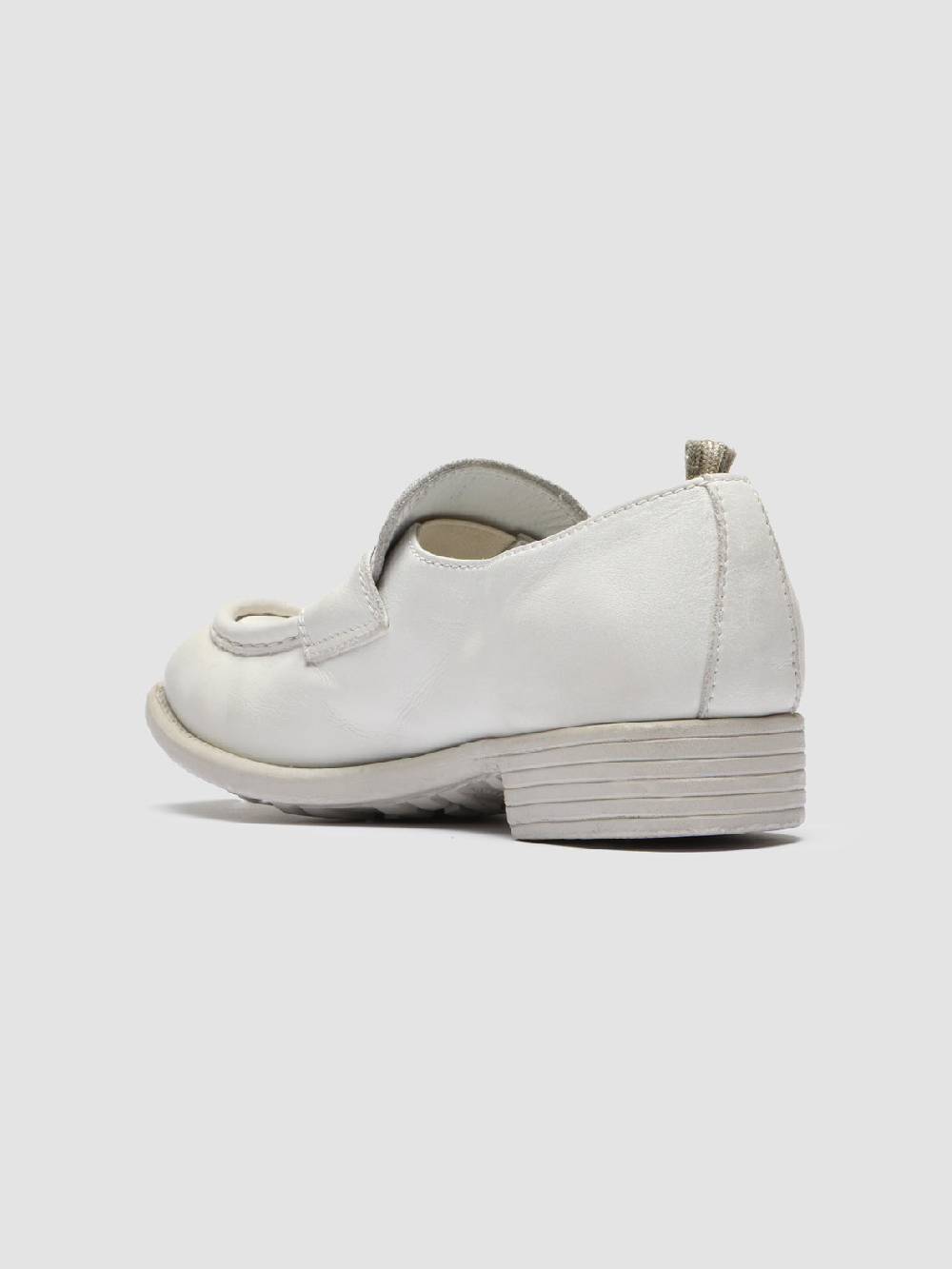 Officine Creative CALIXTE 020 Mocassini in Pelle Bianca Latest stili