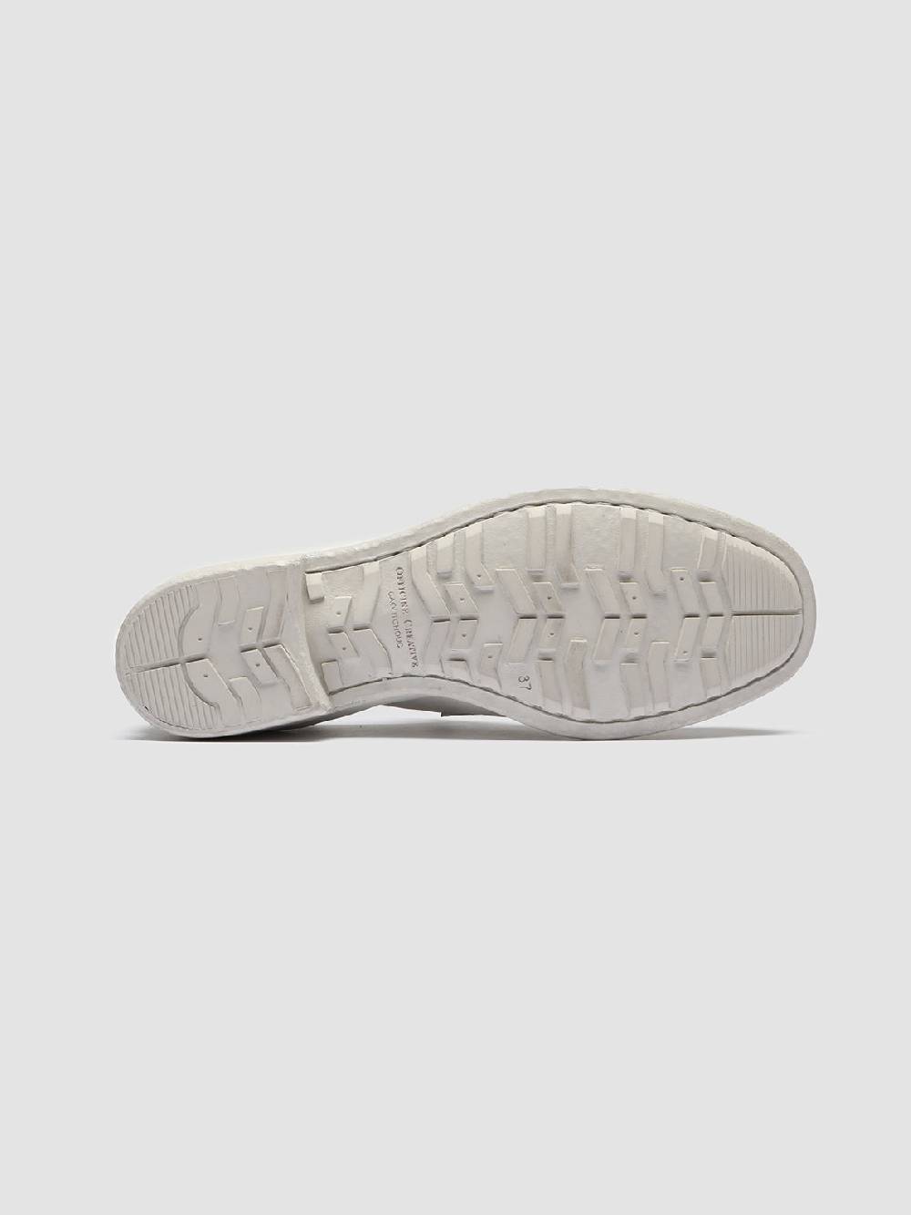 Officine Creative CALIXTE 020 Mocassini in Pelle Bianca Latest stili