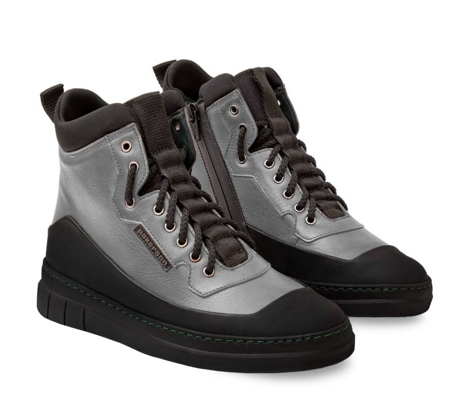 Pakerson STIVALETTO APUANE PELLE GRIGIO SMOG Vendita
