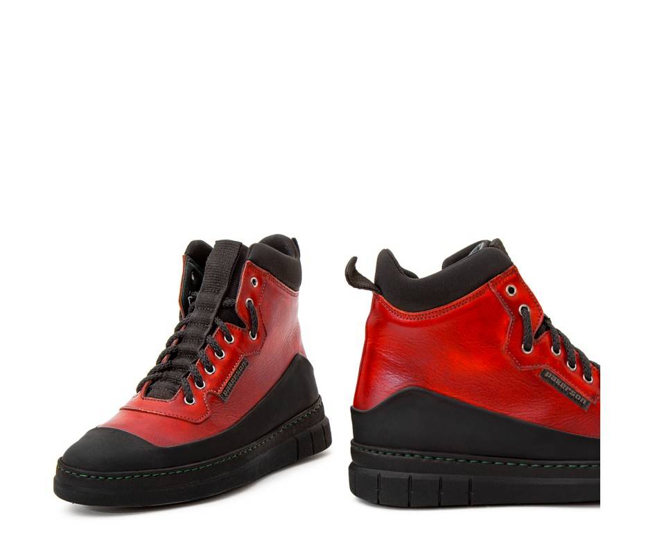 Pakerson STIVALETTO APUANE PELLE ROSSA Online