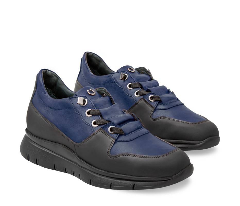 Pakerson SNEAKER AMIATA PELLE BLU NAVY Offerte