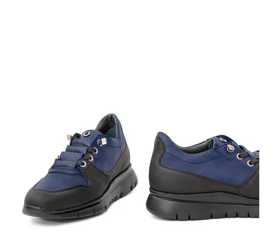 Pakerson SNEAKER AMIATA PELLE BLU NAVY Offerte