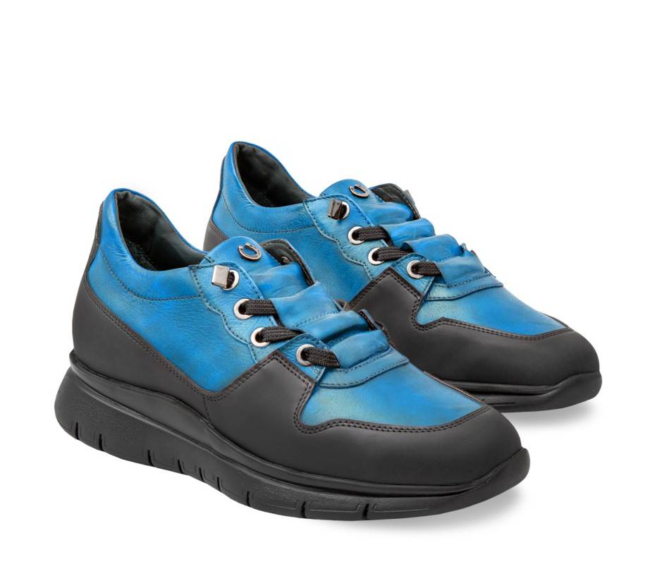 Pakerson SNEAKER AMIATA PELLE AZZURRO CIELO Hotsell