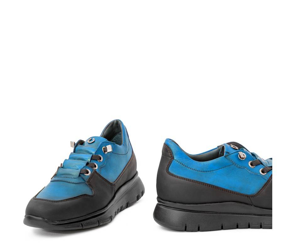 Pakerson SNEAKER AMIATA PELLE AZZURRO CIELO Hotsell