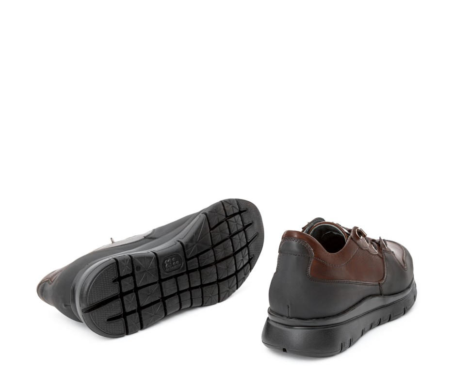 Pakerson SNEAKER AMIATA PELLE CIOCCOLATO Saldi Di Fabbrica