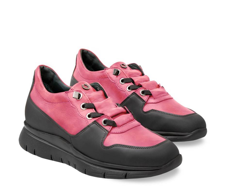 Pakerson SNEAKER AMIATA PELLE ROSA Nuova