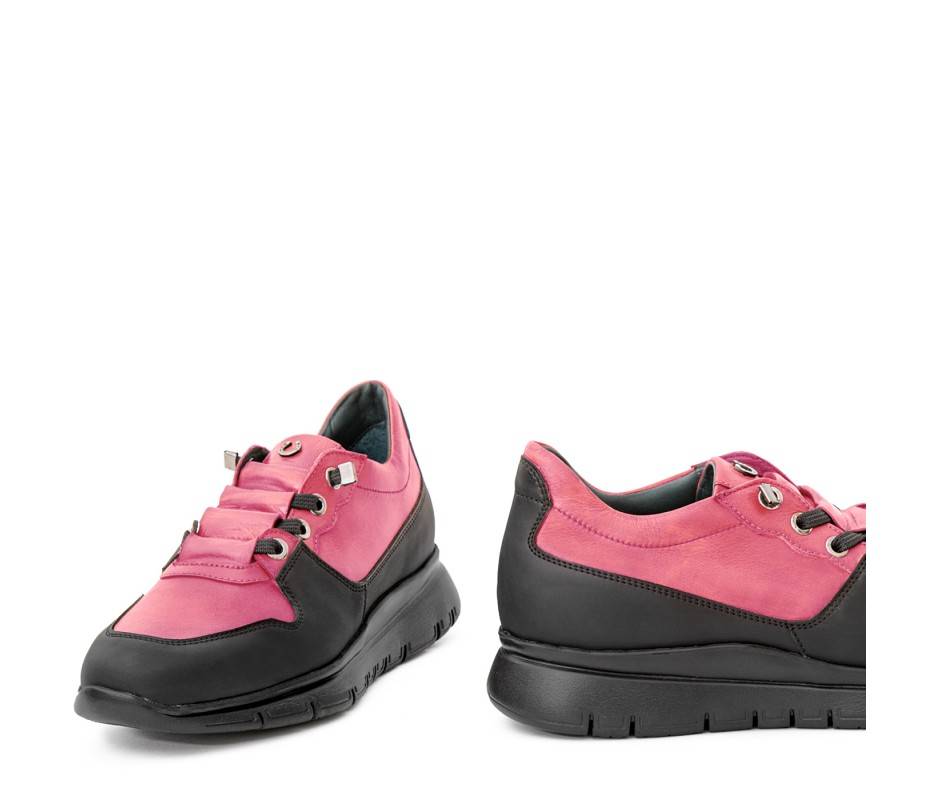 Pakerson SNEAKER AMIATA PELLE ROSA Nuova