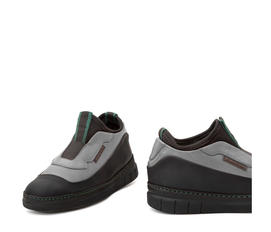 Pakerson SCARPA ABETONE PELLE GRIGIO SMOG Negozio online di fabbrica
