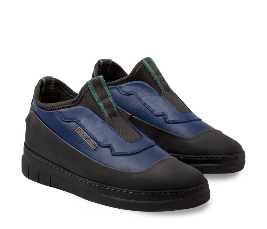 Pakerson SCARPA ABETONE PELLE BLU NAVY Prezzo di fabbrica