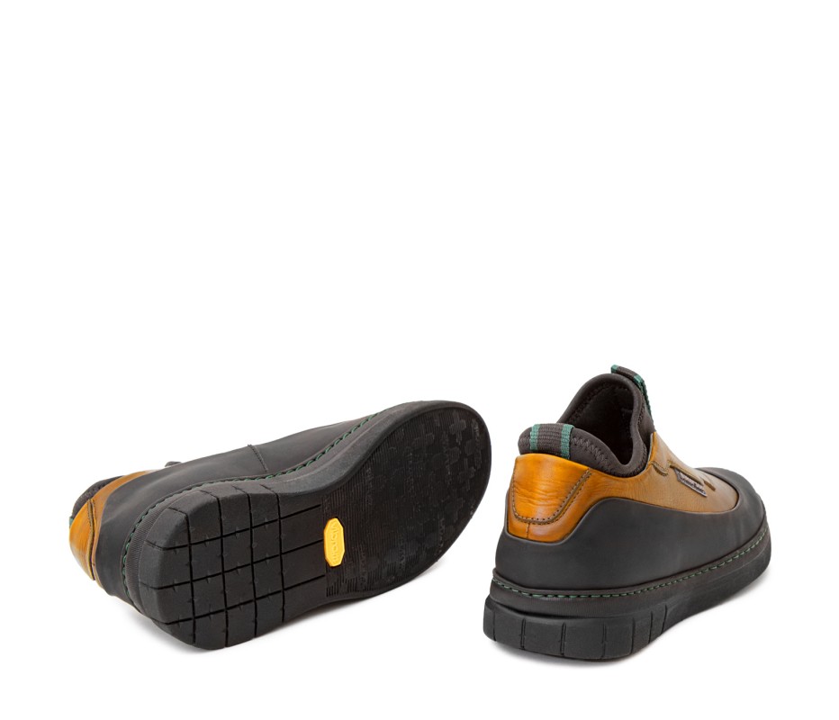 Pakerson SCARPA ABETONE PELLE GIALLO SENAPE Shopping online
