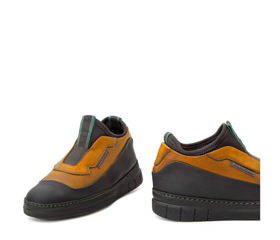 Pakerson SCARPA ABETONE PELLE GIALLO SENAPE Shopping online
