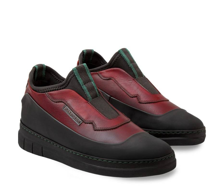 Pakerson SCARPA ABETONE PELLE ROSSO BORDEAUX Offerta natalizia