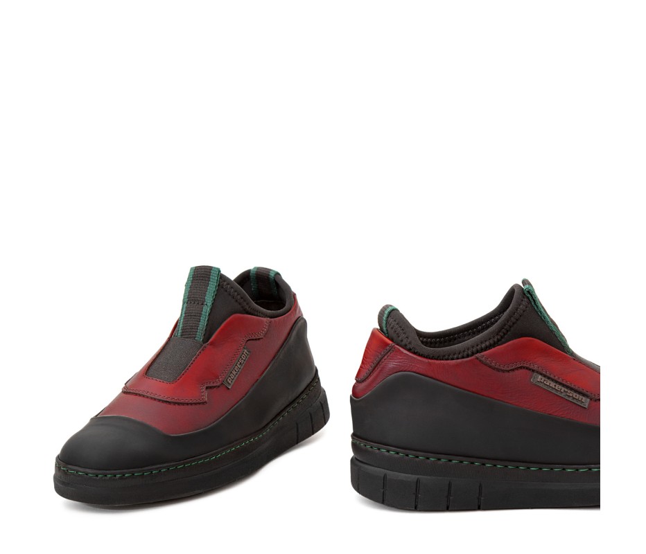 Pakerson SCARPA ABETONE PELLE ROSSO BORDEAUX Offerta natalizia