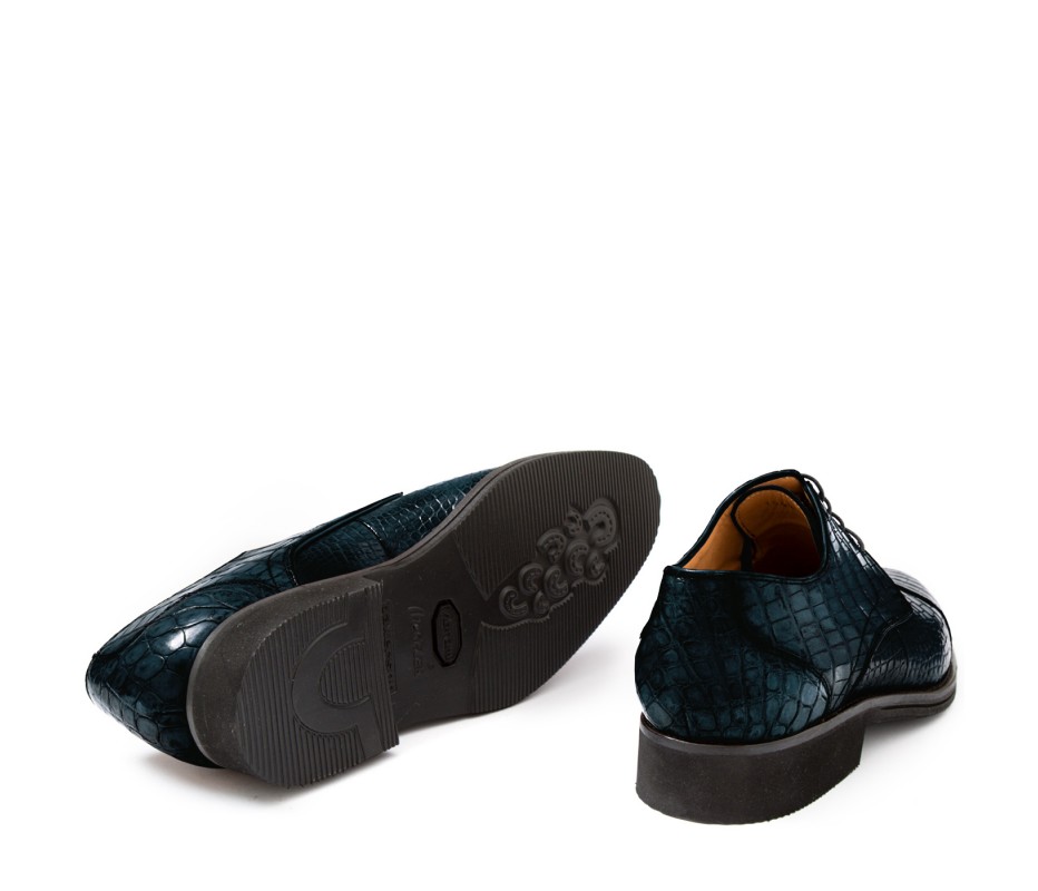 Pakerson DERBY FIRENZE ALLIGATORE BLU ISLAND Offerta migliore