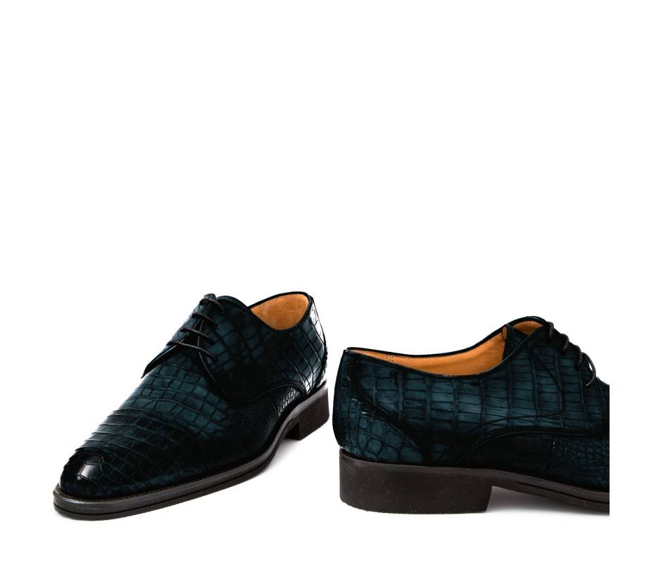 Pakerson DERBY FIRENZE ALLIGATORE BLU ISLAND Offerta migliore