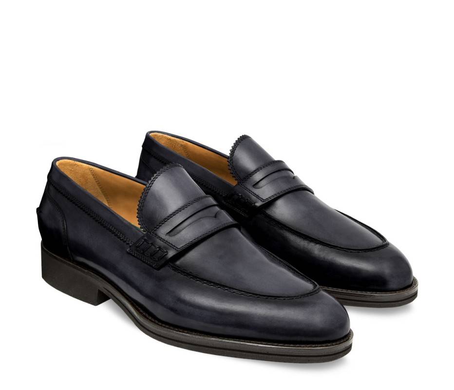 Pakerson MOCASSINO LUCCA PELLE GRIGIO STONE Online Outlet