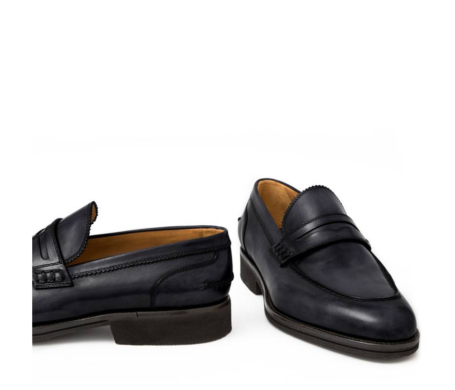 Pakerson MOCASSINO LUCCA PELLE GRIGIO STONE Online Outlet