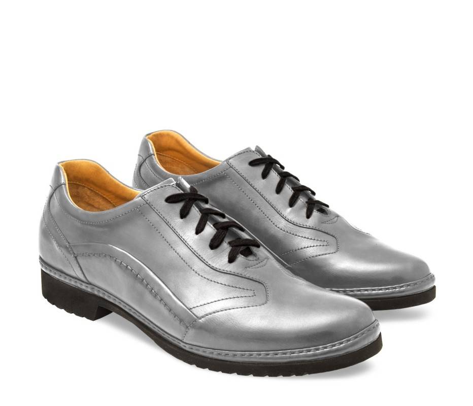 Pakerson DERBY PIENZA PELLE GRIGIO SMOG Nuovi prodotti