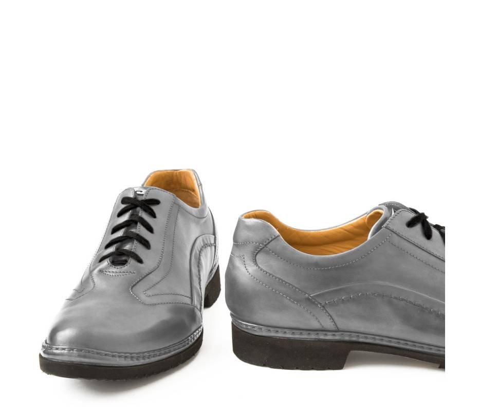 Pakerson DERBY PIENZA PELLE GRIGIO SMOG Nuovi prodotti