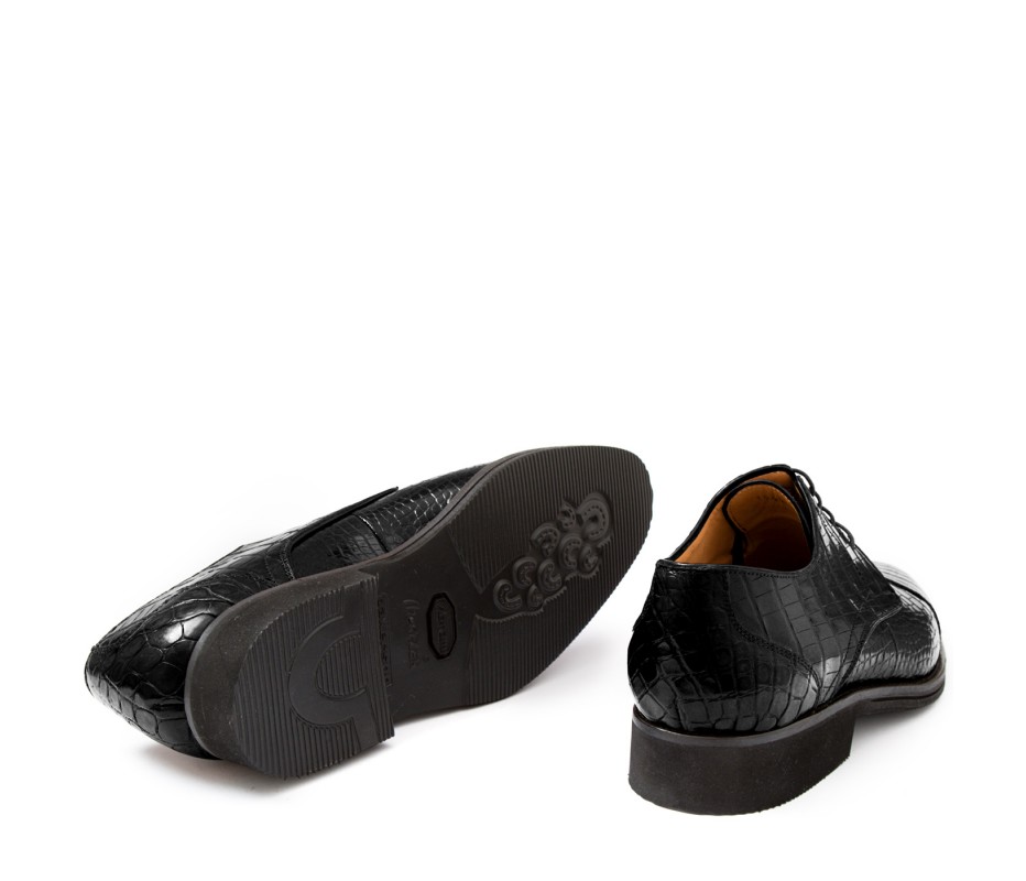 Pakerson DERBY FIRENZE ALLIGATORE NERO Offerte stagionali