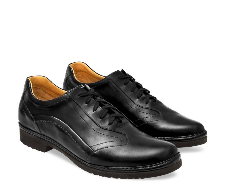 Pakerson DERBY PIENZA PELLE NERA Comprane uno, ottenene uno gratis