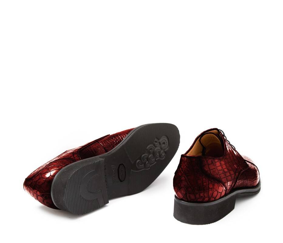 Pakerson DERBY FIRENZE ALLIGATORE BORDEAUX VINO Offerte speciali