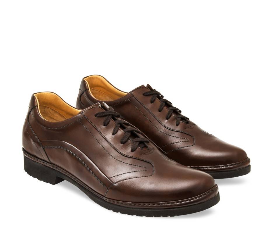 Pakerson DERBY PIENZA PELLE CIOCCOLATO Sconti VIP