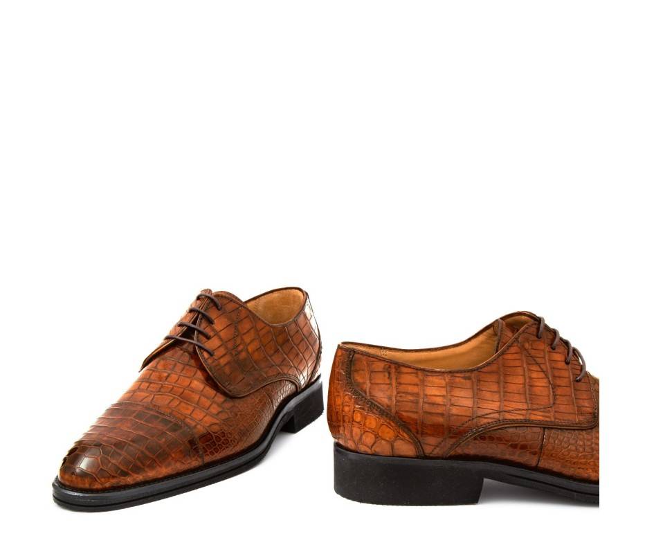 Pakerson DERBY FIRENZE ALLIGATORE MARRONE WOOD ACQUISTA ORA