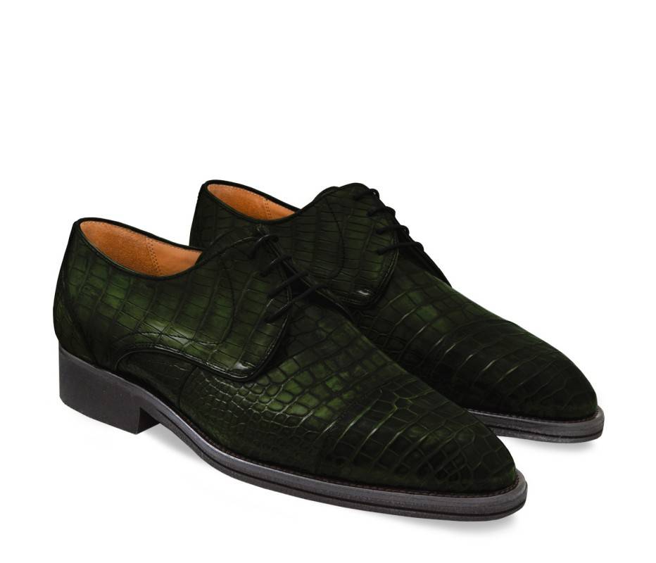 Pakerson DERBY FIRENZE ALLIGATORE VERDE TARTARUGA Only for today