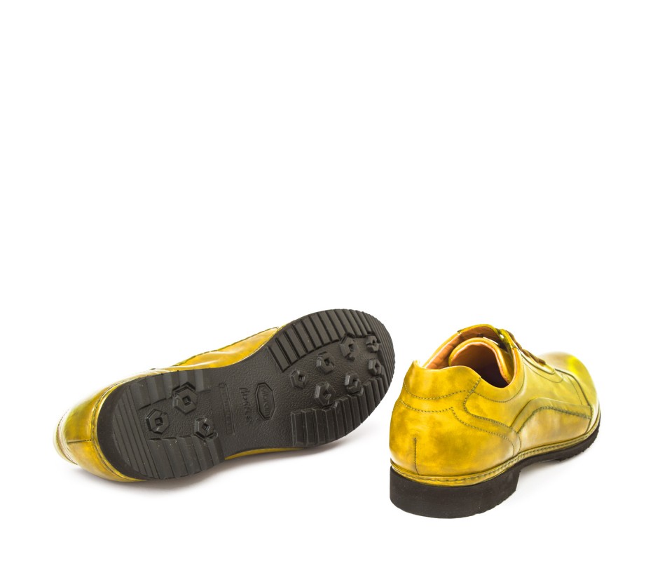 Pakerson DERBY PIENZA PELLE GIALLA Super sconto