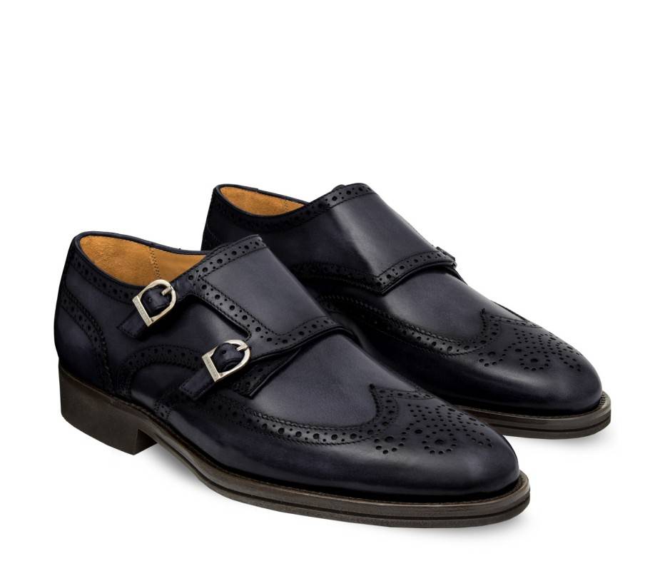 Pakerson DOPPIA FIBBIA SIENA PELLE GRIGIO STONE Esporta salva