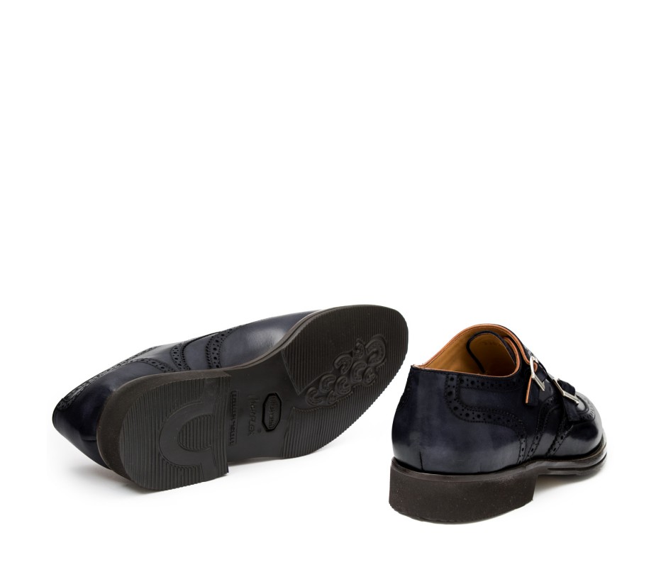 Pakerson DOPPIA FIBBIA SIENA PELLE GRIGIO STONE Esporta salva