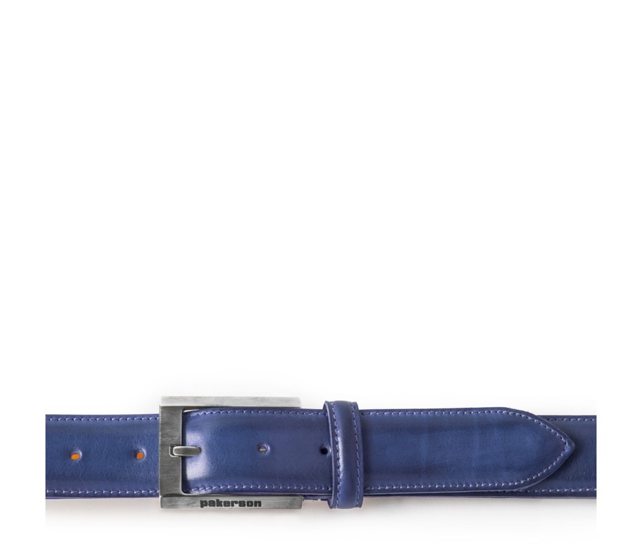 Pakerson FIBBIA VOLTERRA PELLE BLU NAVY In vendita