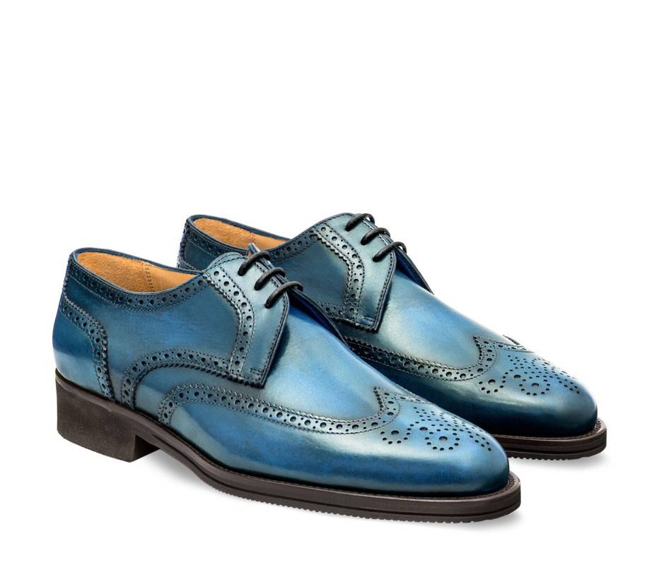 Pakerson DERBY PISA PELLE AZZURRO BAY Fino Al -60%