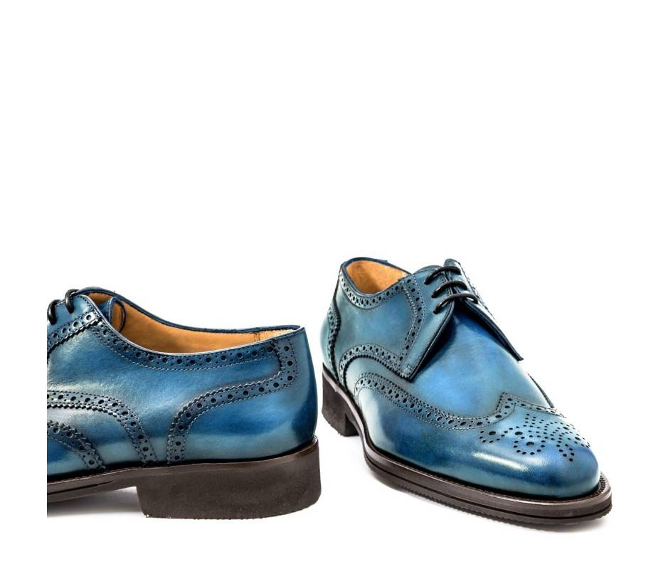 Pakerson DERBY PISA PELLE AZZURRO BAY Fino Al -60%
