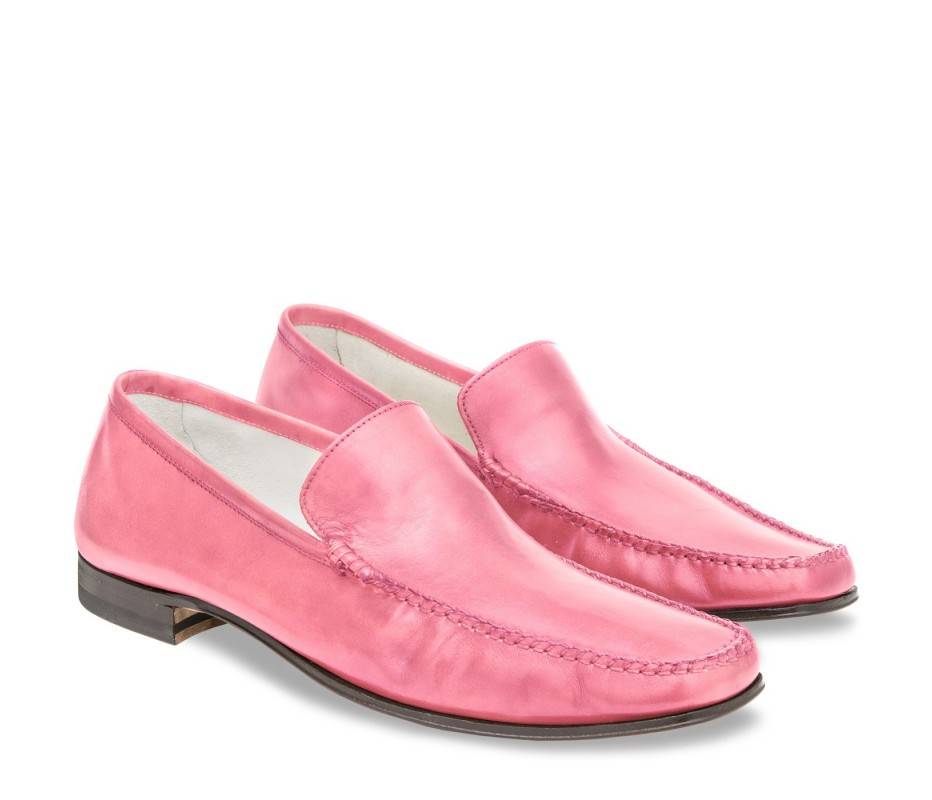 Pakerson MOCASSINO CERRETO PELLE ROSA Shopping Online