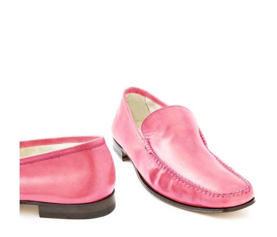 Pakerson MOCASSINO CERRETO PELLE ROSA Shopping Online