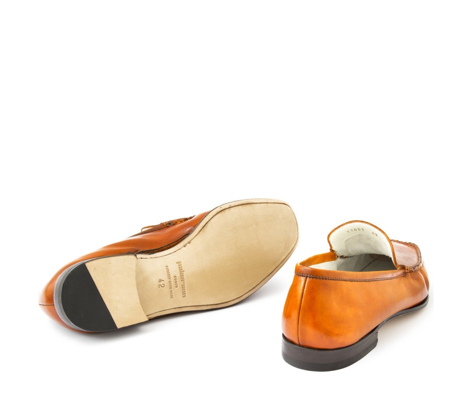 Pakerson MOCASSINO CERRETO PELLE ARANCIO Sottocosto