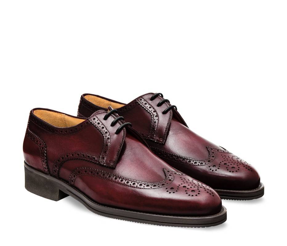 Pakerson DERBY PISA PELLE BORDEAUX VINO Online