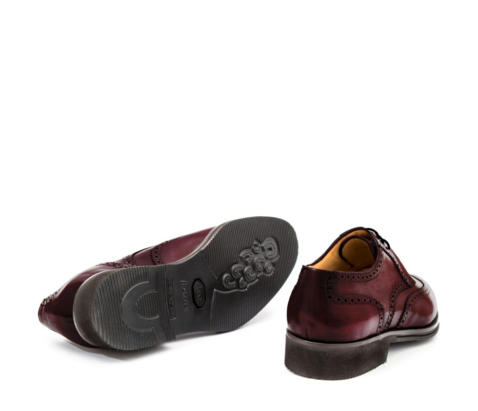 Pakerson DERBY PISA PELLE BORDEAUX VINO Online