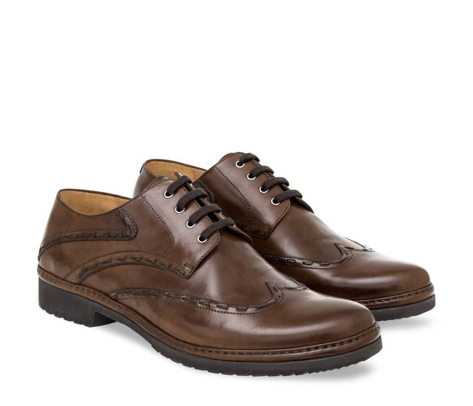 Pakerson DERBY CORTONA PELLE CIOCCOLATO Vendite Flash