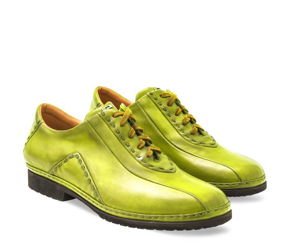 Pakerson DERBY BOLGHERI PELLE VERDE PISTACCHIO Shopping online