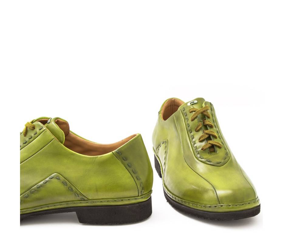 Pakerson DERBY BOLGHERI PELLE VERDE PISTACCHIO Shopping online