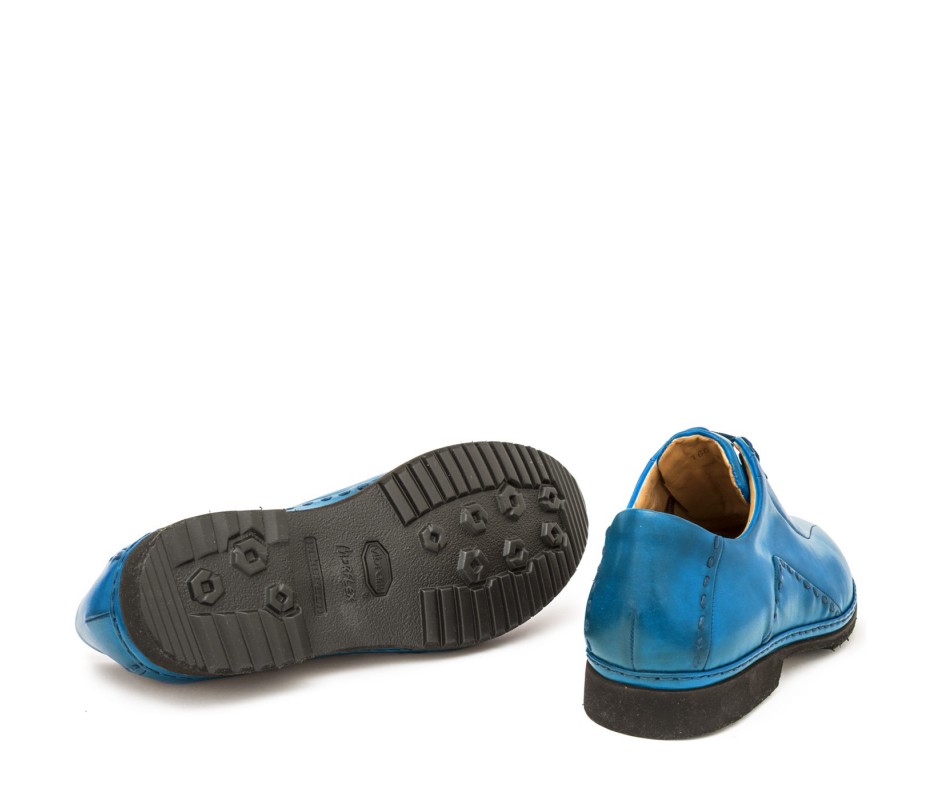 Pakerson DERBY BOLGHERI PELLE AZZURRO CIELO Black Friday