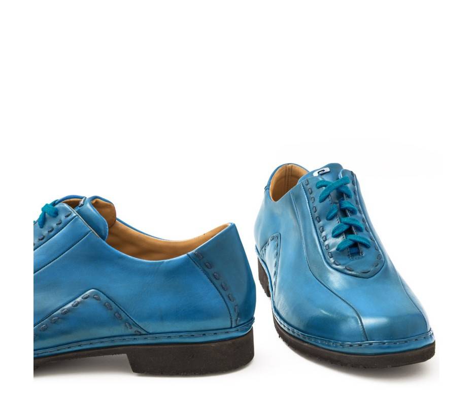 Pakerson DERBY BOLGHERI PELLE AZZURRO CIELO Black Friday