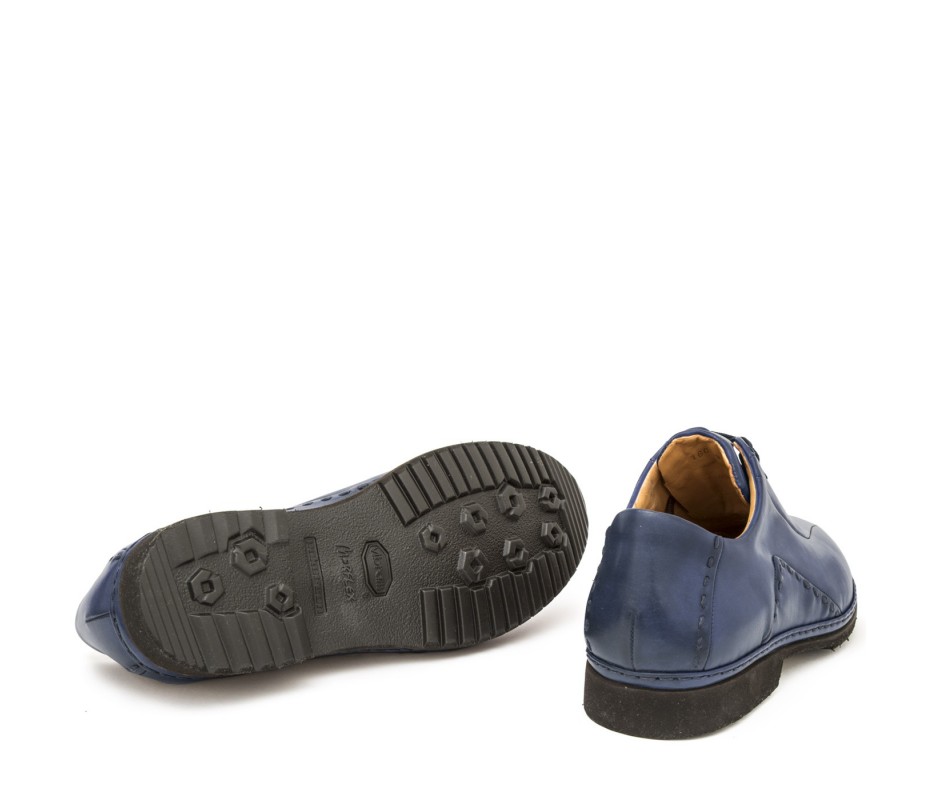 Pakerson DERBY BOLGHERI PELLE BLU NAVY Offerta Pasqua