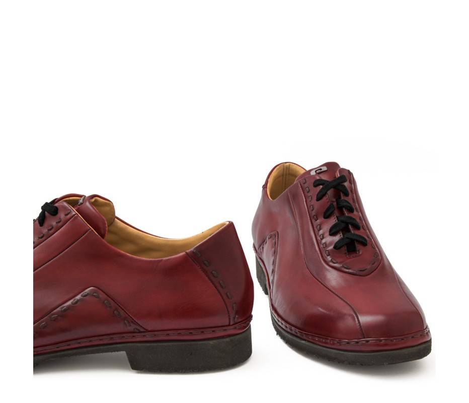 Pakerson DERBY BOLGHERI PELLE ROSSO BORDEAUX Lightning offer