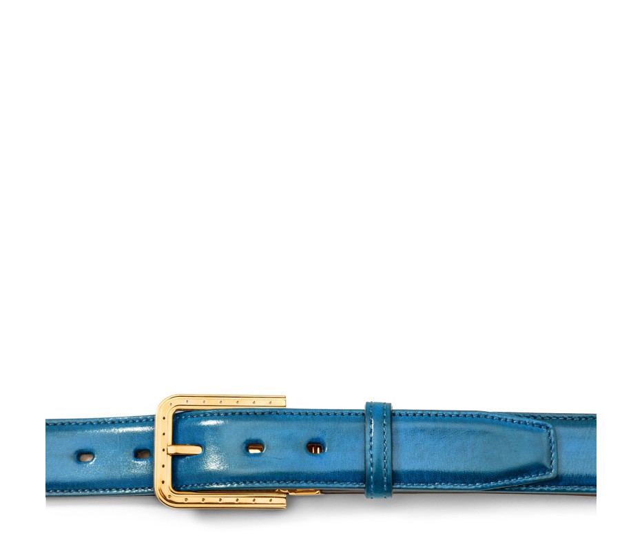 Pakerson FIBBIA RIPA PELLE AZZURRO BAY Offerte stagionali